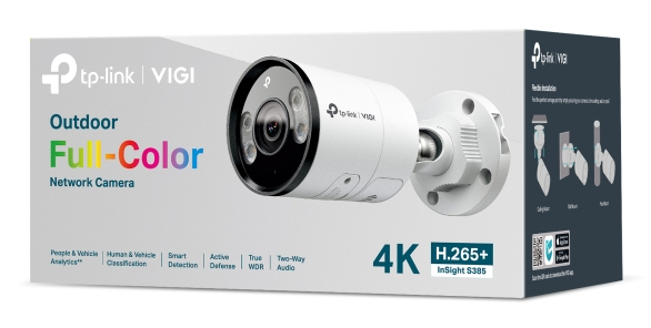 Bekijk afbeelding 4 van TP-Link INSIGHT S385 Kogel (vorm) IP-beveiligingscamera Buiten 2880 x 1620 Pixels Muur